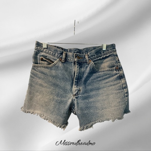Lee Blue Jean Shorts Vintage Style - Picture 1 of 3